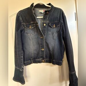 Kali Wear Stretch Sz L Women's Denim Jacket
